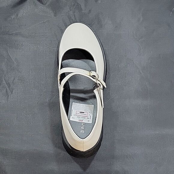 BRAND NEW BAMBOO DOUBLE BUCKLE DECOR FLATFORM MARY JANE SHOES - Picture 13 of 16